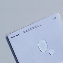 (패키지훼손)새틴 노트 B6 PVC 커버