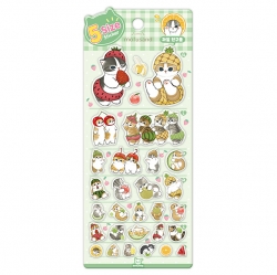 모프샌드 5사이즈 스티커_과일친구들