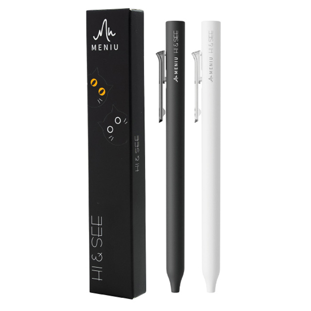 하이앤씨 노크식 젤 볼펜 2종세트