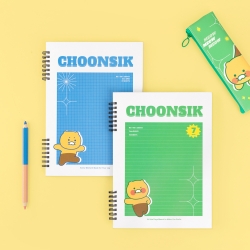 춘식이 비비드 하드 커버 스프링 노트