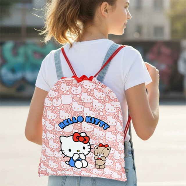 헬로키티 와글와글 보조가방