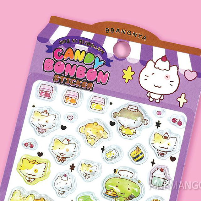 빵냐 캔디 봉봉스티커 (랜덤발송)