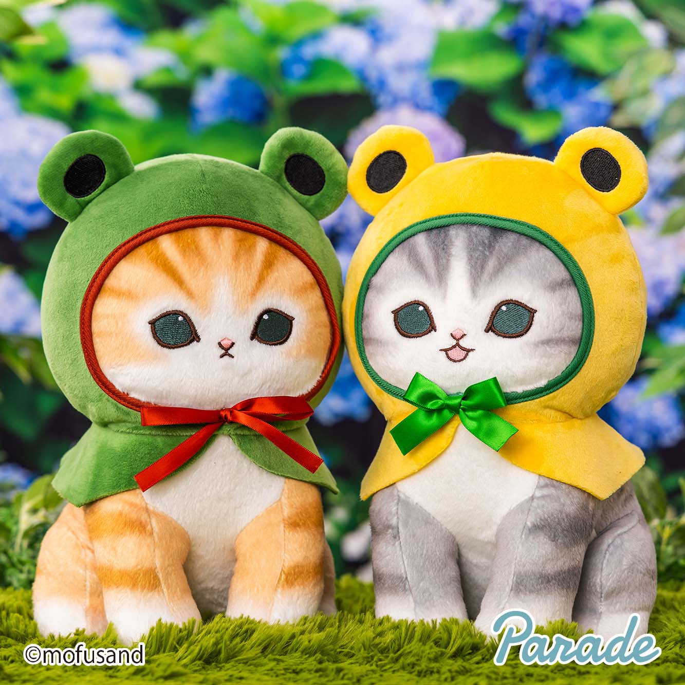 모후샌드 개구리냥 BIG 인형 29cm