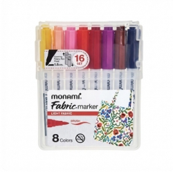 패브릭 마카 16색 세트