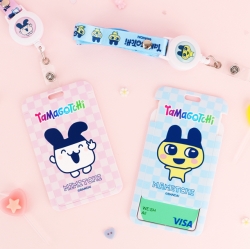 다마고치 릴 목걸이 교통카드 지갑