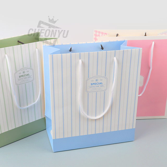 심플 종이쇼핑백 (20개 1세트)