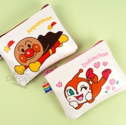 호빵맨 더블지퍼 카드파우치