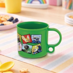 주토피아 고리 핸들컵 200ml