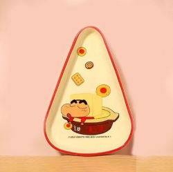 짱구 세라믹 접시_삼각형