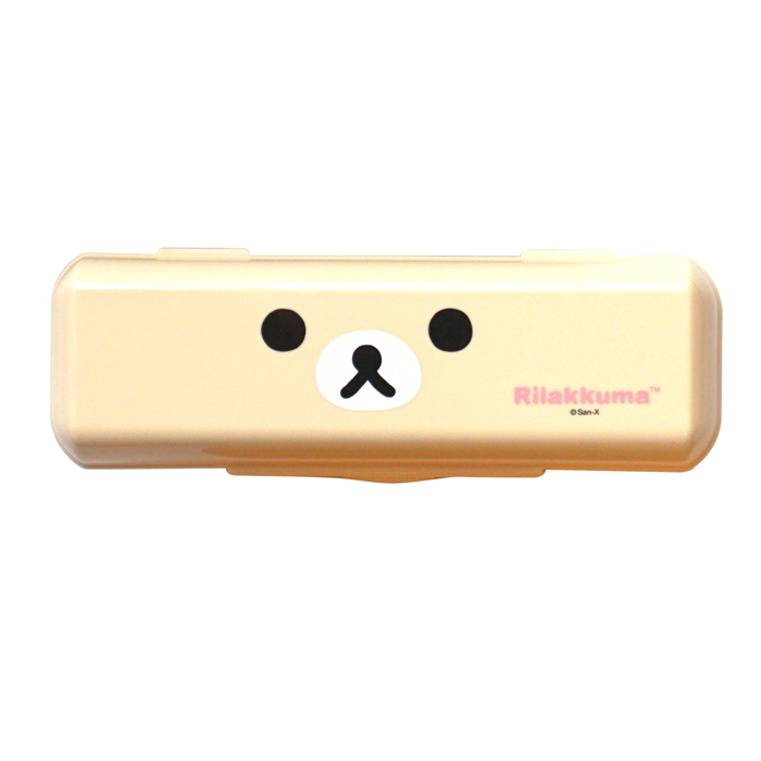 코리락쿠마 얼굴 다용도 케이스 (아이보리)