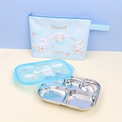 시나모롤 모노 스텐식판 가방 세트