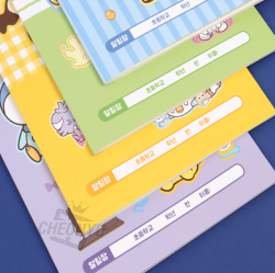 포켓몬 포켓피스 넓은칸 알림장 (10개 1세트) (랜덤발송)