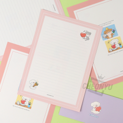 이리눕개 너에게 전하는 편지지 (랜덤)