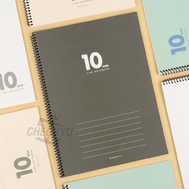 10mm 스프링노트 심플 (5개 1세트)