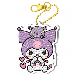 러블리 쿠로미 보석십자수 키링