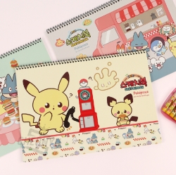 포켓몬 포켓피스 도톰한 스케치북 (랜덤발송)