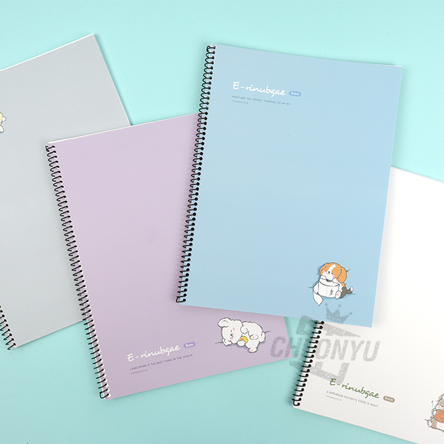 이리눕개 스프링노트 (5개 1세트)(랜덤)