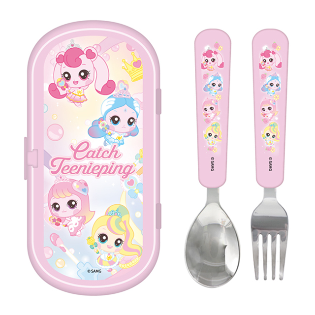 캐치티니핑6 미니스푼포크케이스세트