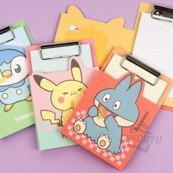 포켓몬 포켓피스 클립보드 메모지 (랜덤)