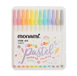NEW 사인펜 슈퍼 12색세트_파스텔