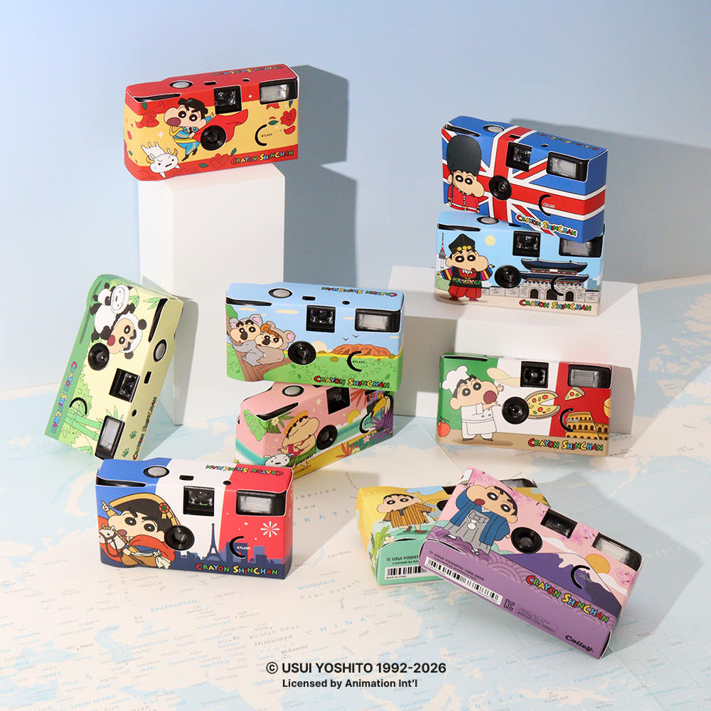 짱구는 못말려 일회용 필름 카메라 국가에디션