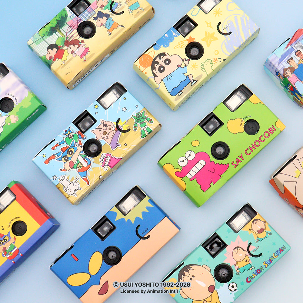 짱구는 못말려 일회용 필름 카메라