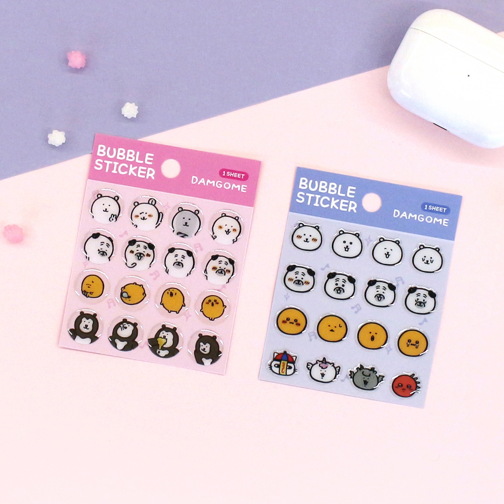 담곰이 버블스티커