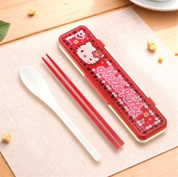 헬로키티 스쿨 소음방지 콤비세트 18cm