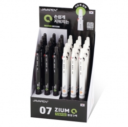 디스플레이용 자바 0.7 지움3겔 지워지는 중성 3색 (24개 세트)