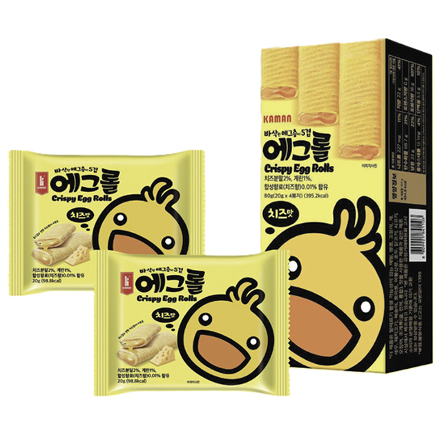 바삭한 에그층 5겹 에그롤(4개입)_치즈맛