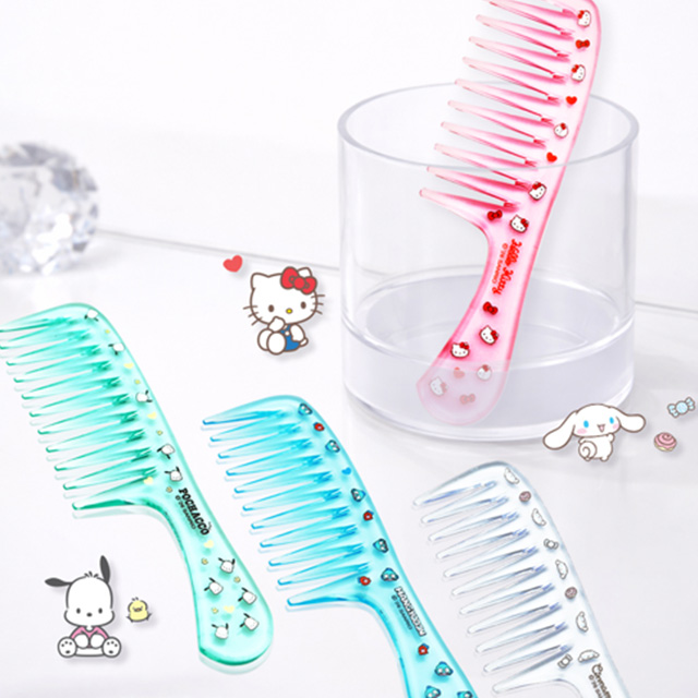 산리오 클리어 심플빗 (소)