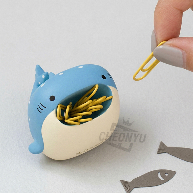 배고픈 애니멀 고래상어 클립 홀더