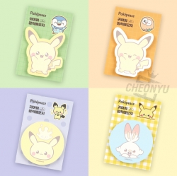 포켓몬 포켓피스 귀여워 점착 메모지 (40개 1세트)