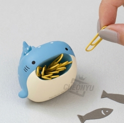 배고픈 애니멀 고래상어 클립 홀더