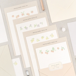 모닝 가든 레터 세트