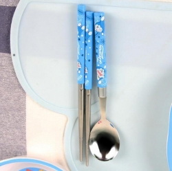 도라에몽 쥬니어 스푼 젓가락 세트