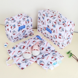 헬로키티 애플 여행용 파우치 5종 세트