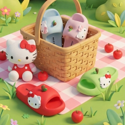 애플 헬로키티 슬리퍼