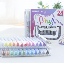 브러쉬 아크릴 마카 24색