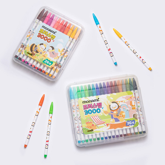 펭수 프러스펜 3000_36색 세트