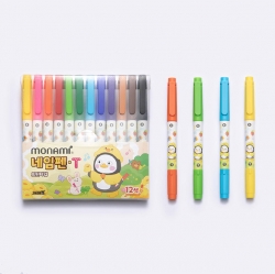 펭수 네임펜 T 트윈타입 12색 세트