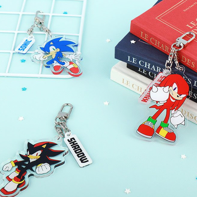 소닉 아크릴키링