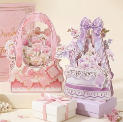 플라워 바스켓 3D 입체카드