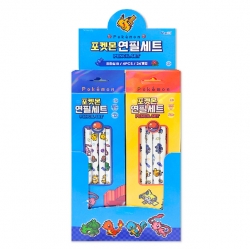 포켓몬 4본 연필세트(랜덤)