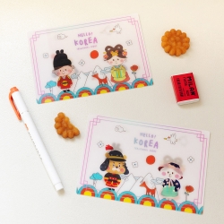 Hello Korea 렌티큘러 엽서