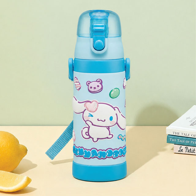 시나모롤 마슈구미 3D 원터치 스테인레스 보틀 480ML