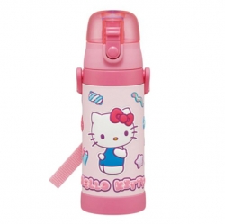 헬로키티 마슈구미 3D 원터치 스테인레스 보틀 480ML