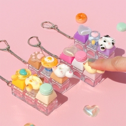 귀염뽀짝 3구 키보드 키링 만들기 (8개 1세트)