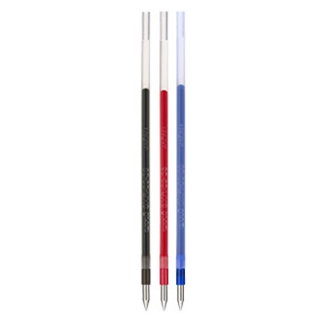 UMR-ML-38S 유니볼 원 3색 볼펜 리필심 0.38mm (10개 1세트)