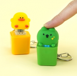 피규어 키캡 LED 키링 (랜덤)